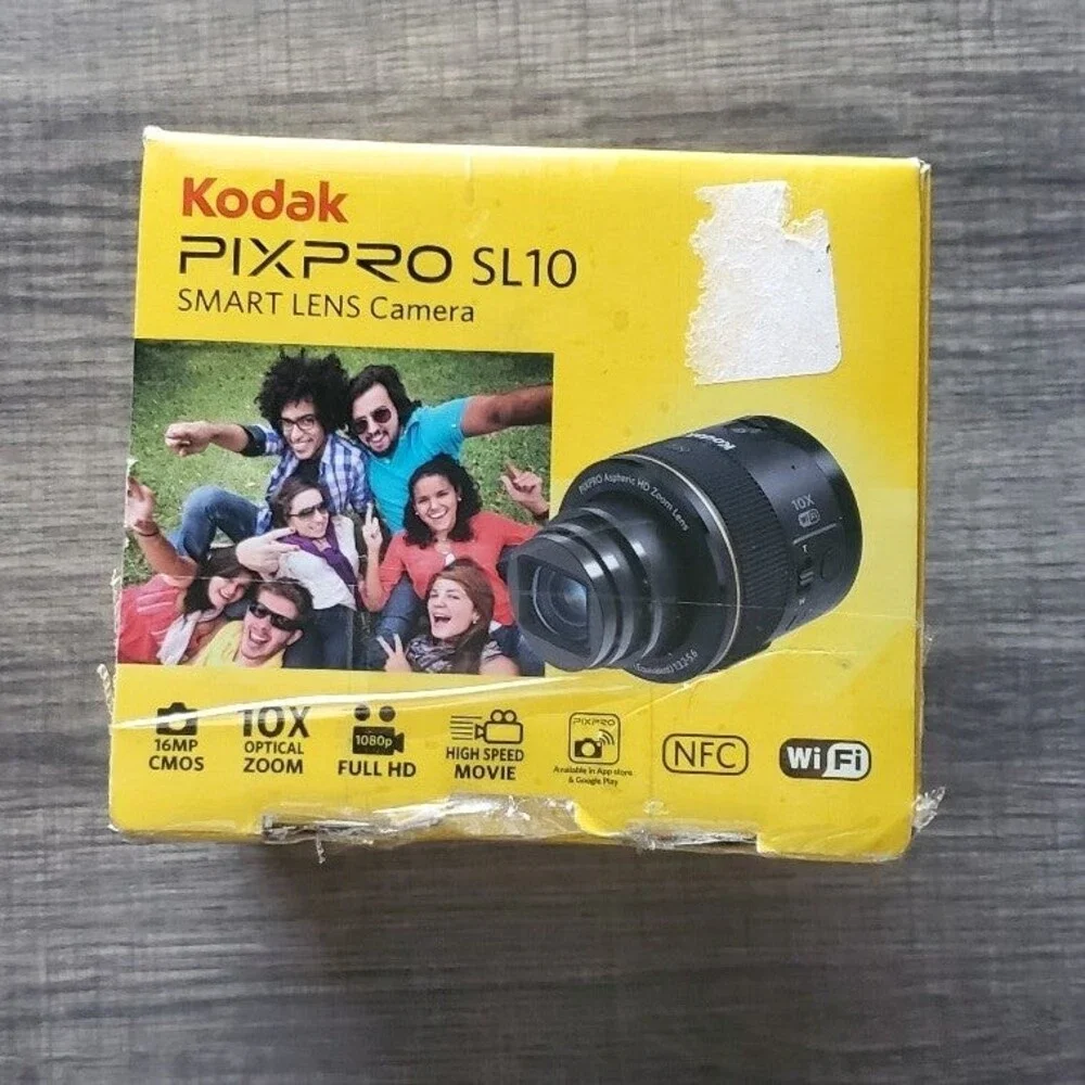 Kodak SL10 pixpro smart camera lens Wi-Fi 1080p Excellent Used Condition W/ Box